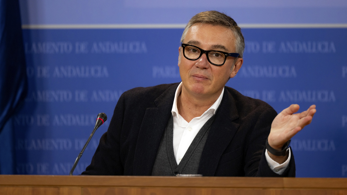 Manuel Gavira, portavoz del Grupo Parlamentario VOX en el Parlamento de Andalucia
