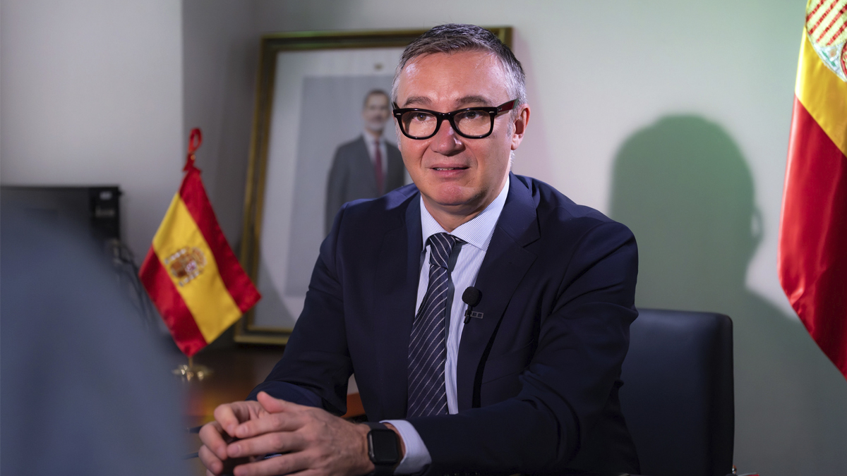 Manuel Gavira, portavoz del Grupo Parlamentario VOX en el Parlamento de Andalucia
