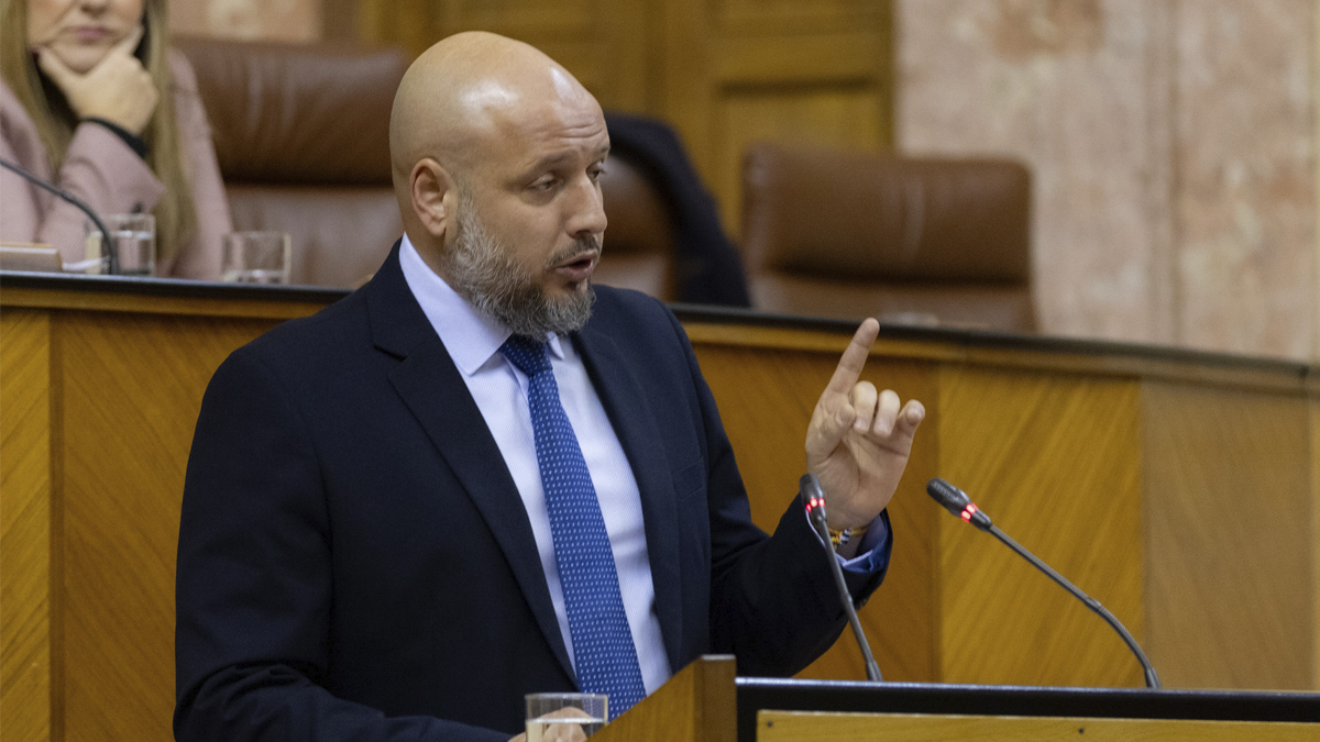 Rodrigo Alonso, portavoz adjunto del Grupo Parlamentario VOX en el Parlamento de Andalucia