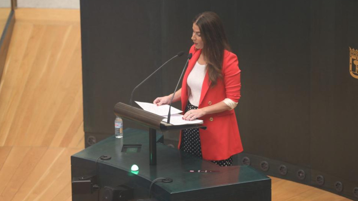 Pleno Extraordinario Ayuntamiento de Madrid Carla Toscano, al PSOE y