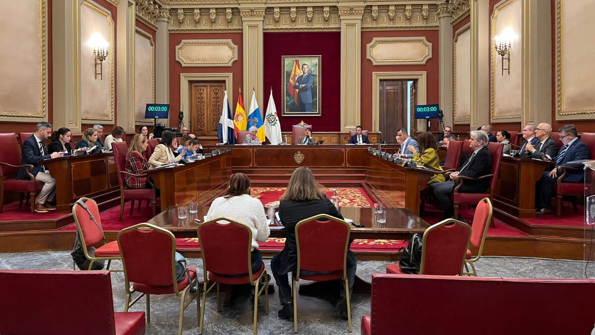 Pleno del Ayuntamiento de Santa Cruz de Tenerife