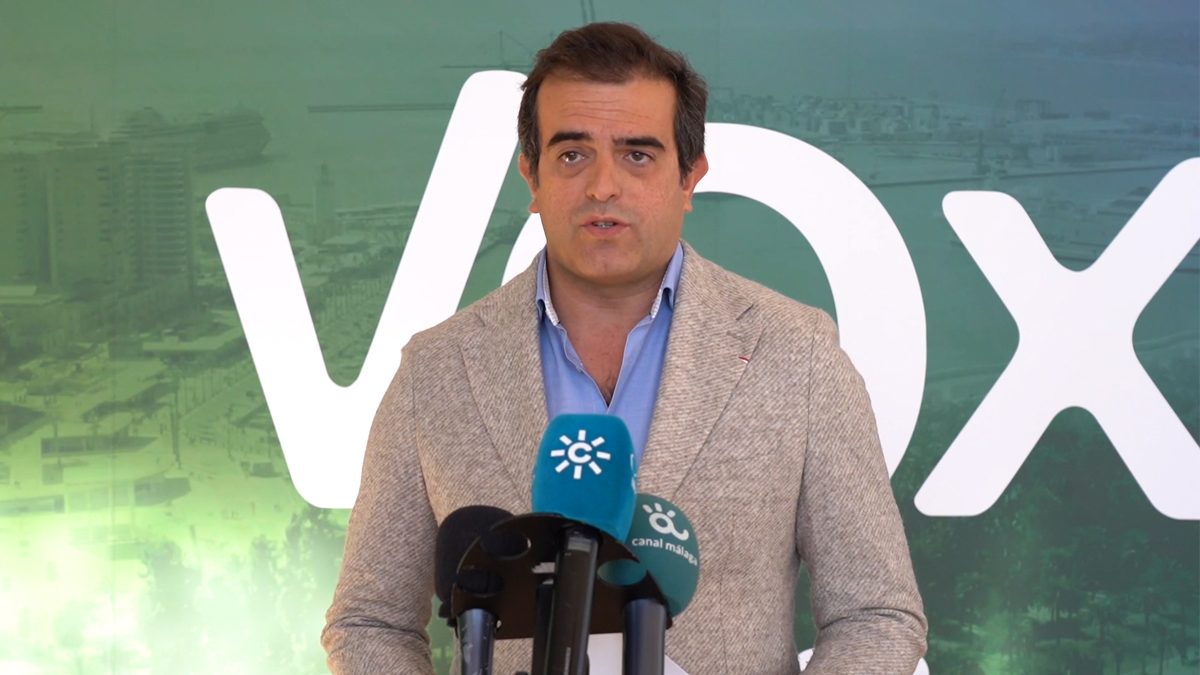 Antonio Sevilla, diputado del Grupo Parlamentario VOX en el Parlamento de Andalucia por Málaga