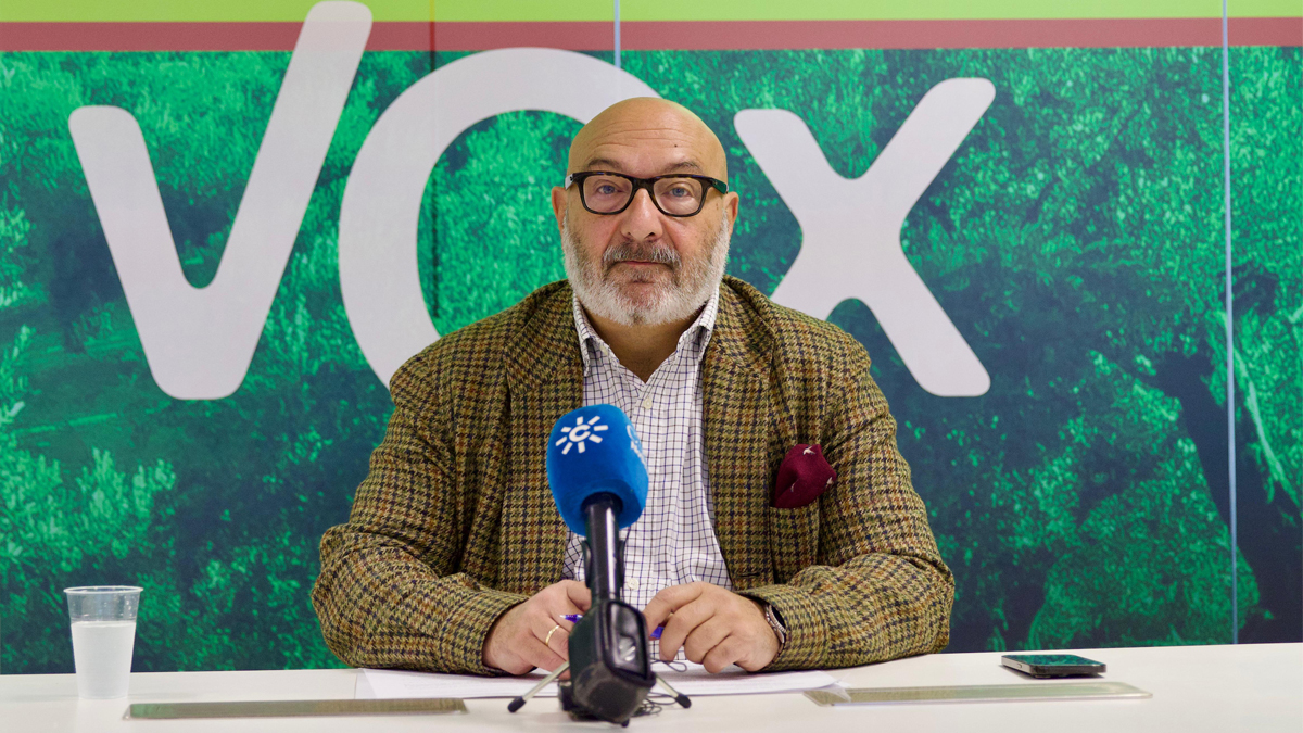 Alejandro Hernández, diputado del Grupo Parlamentario VOX en el Parlamento de Andalucía por Córdoba