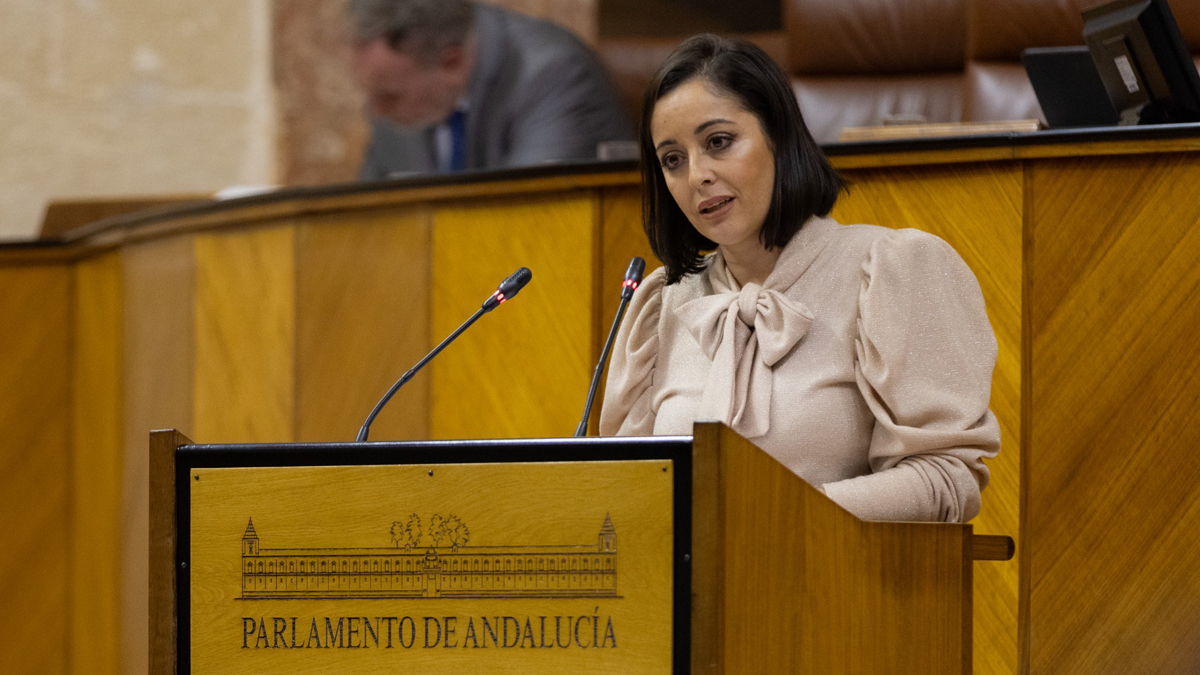 Mercedes Rodríguez Tamayo, diputada del Grupo Parlamentario VOX en el Parlamento de Andalucía por Almeria