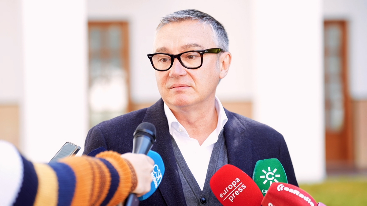 Manuel Gavira, portavoz del Grupo Parlamentario VOX en el Parlamento de Andalucía