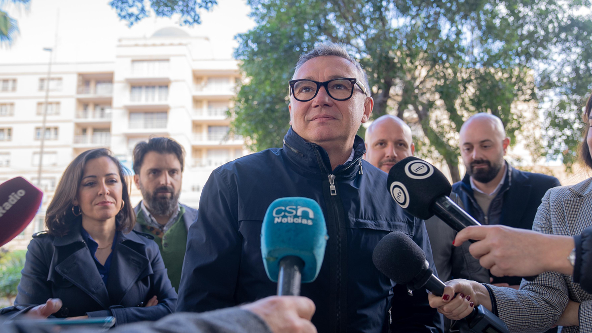 Manuel Gavira, portavoz del Grupo Parlamentario VOX en el Parlamento de Andalucia