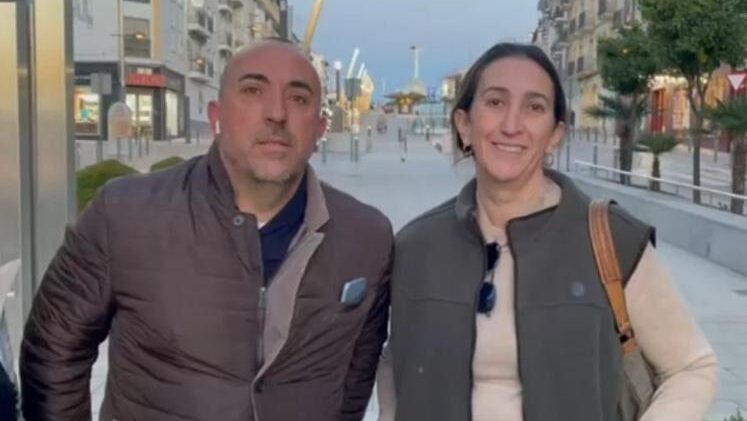 Paula Badanelli, Pdte. VOX Córdoba, Ventura Redondo, coordinador de zona.