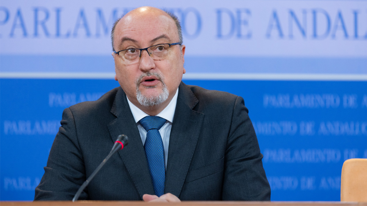 Ricardo Lopez Olea, portavoz adjunto del Grupo Parlamentario VOX en el Parlamento de Andalucia