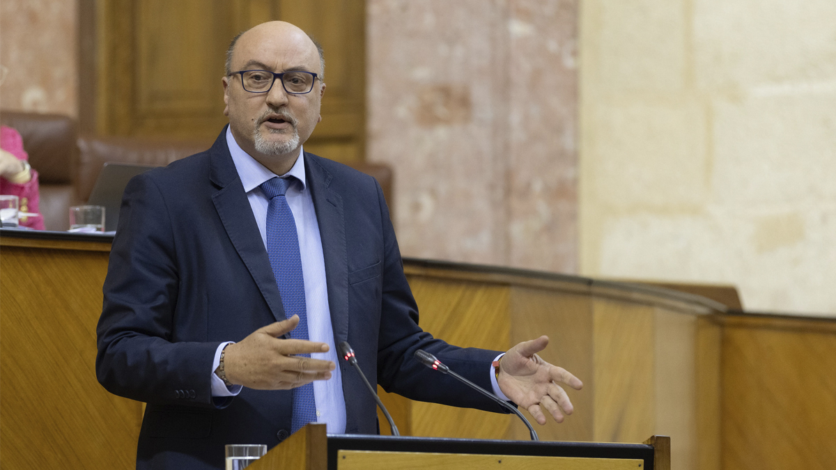Ricardo Lopez Olea, portavoz adjunto del Grupo Parlamentario VOX en el Parlamento de Andalucia