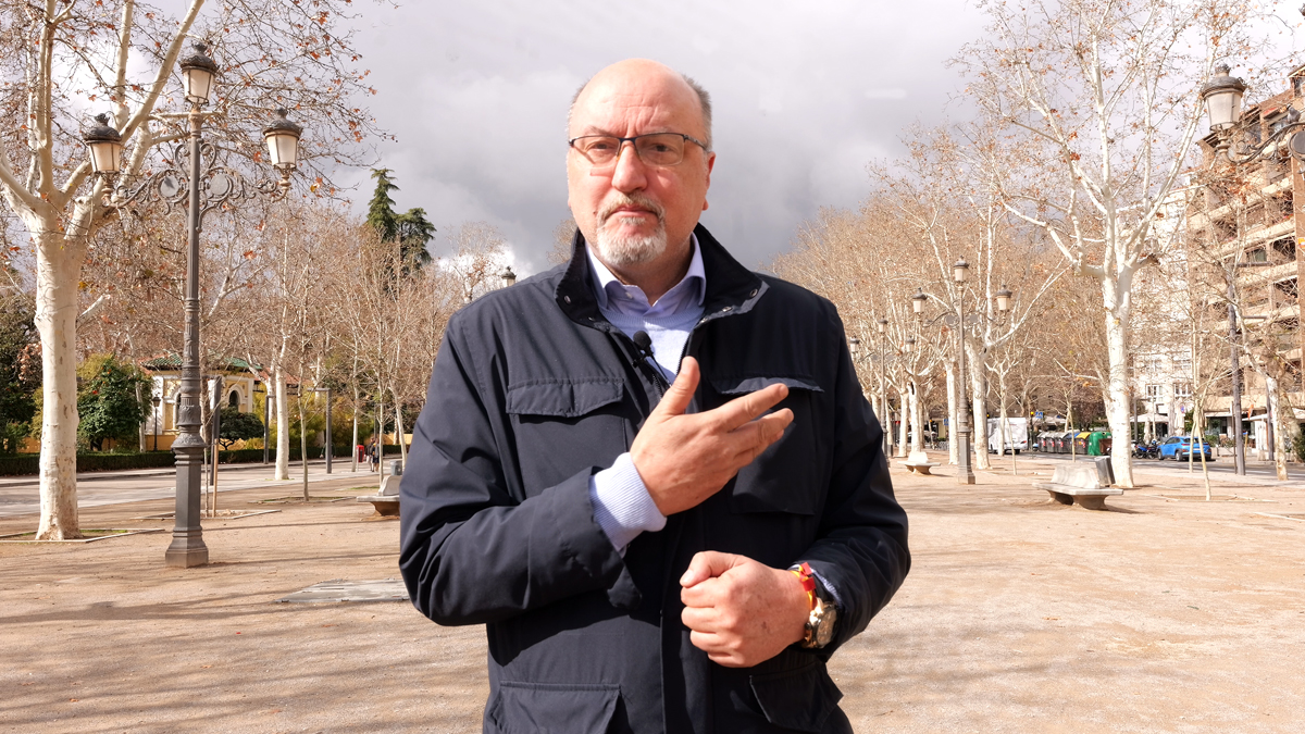 Ricardo Lopez, portavoz adjunto del Grupo Parlamentario VOX en el Parlamento de Andalucia