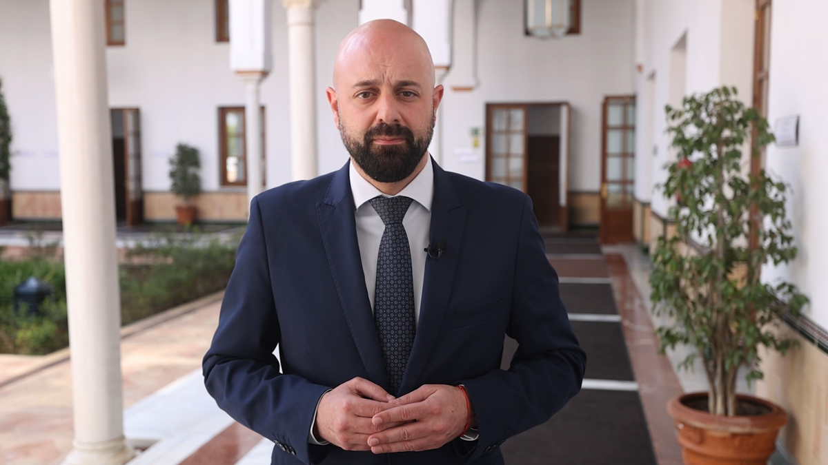 Juan Jose Bosquet, diputado del Grupo Parlamentario VOX en el Parlamento de Andalucia por Almeria
