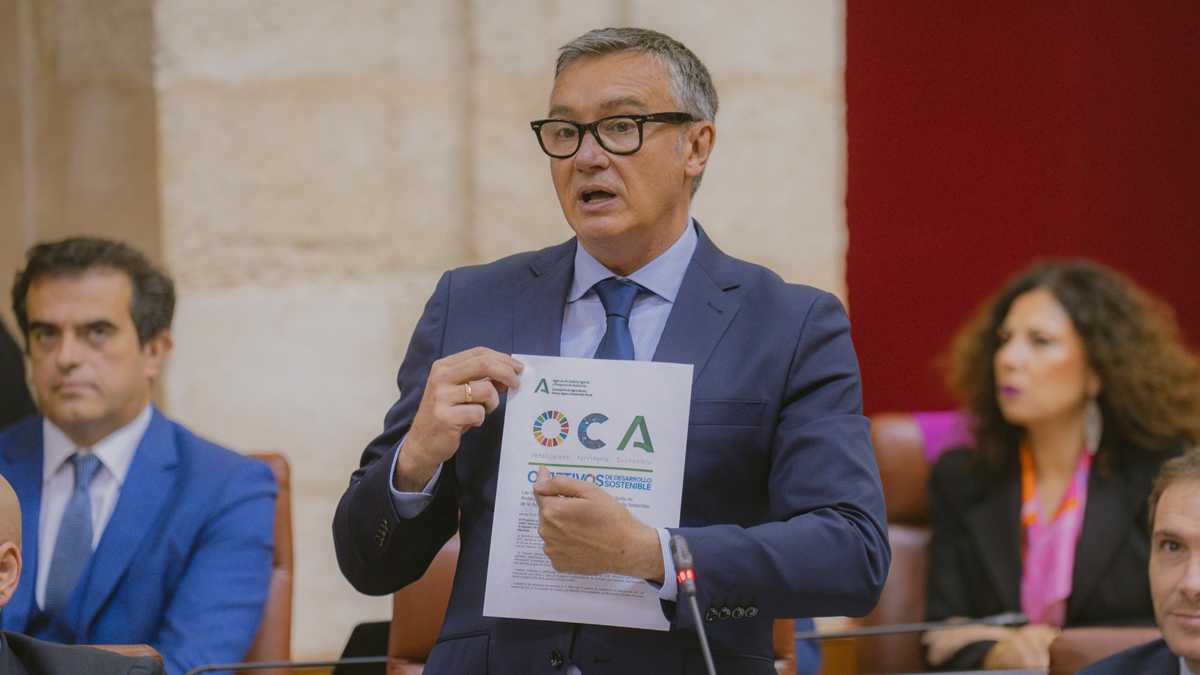 Manuel Gavira, portavoz parlamentario de VOX en el Parlamento de Andalucia