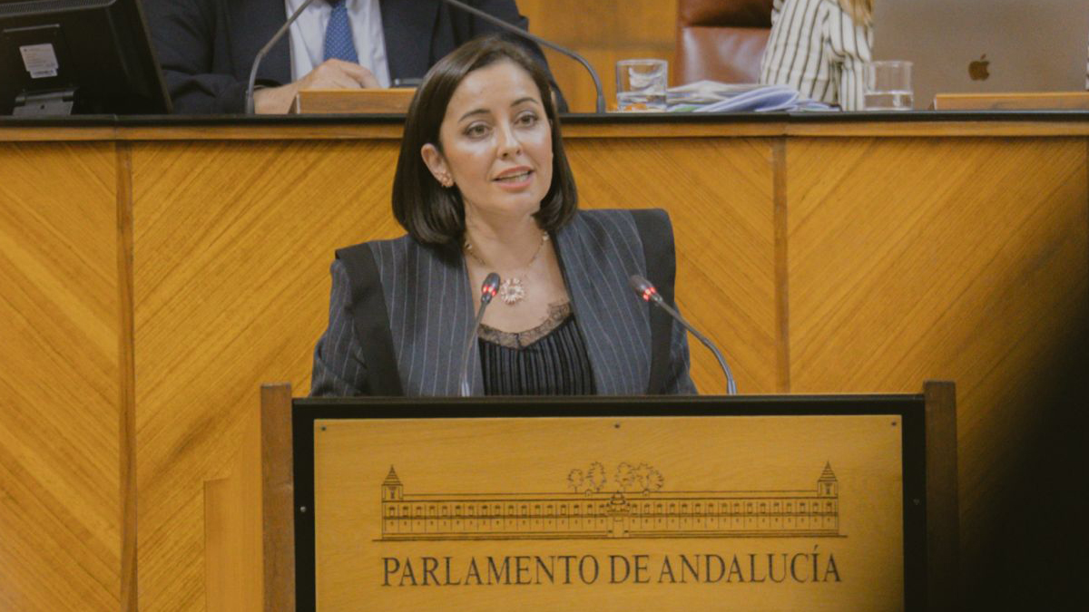 Mercedes Rodríguez, diputada del Grupo Parlamentario VOX en el Parlamento de Andalucia por Almeria