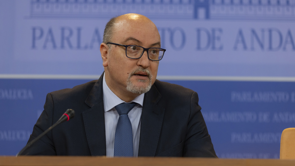 Ricardo Lopez Olea, portavoz adjunto del Grupo Parlamentario VOX en el Parlamento de Andalucia
