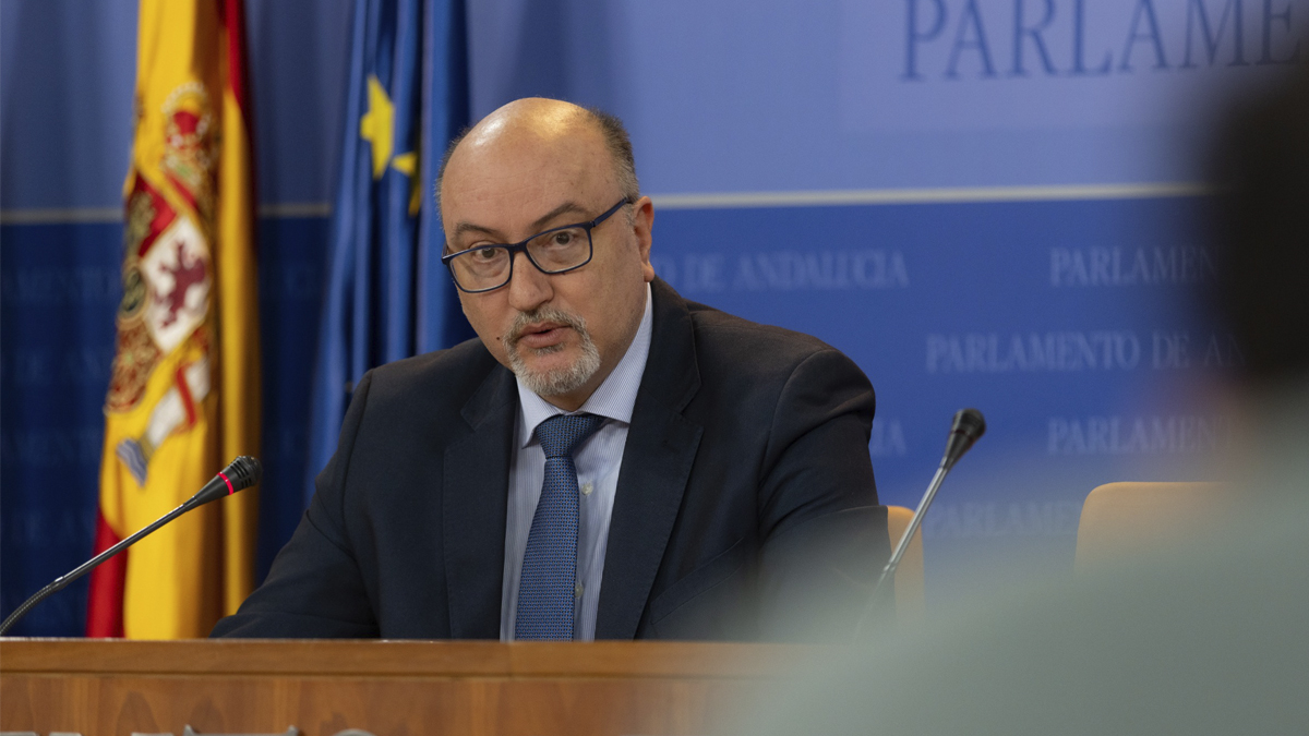 Ricardo Lopez Olea, portavoz adjunto del Grupo Parlamentario VOX en el Parlamento de Andalucia
