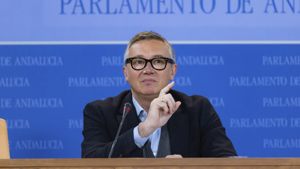 Manuel Gavira, portavoz del Grupo Parlamentario VOX en el Parlamento de Andalucia