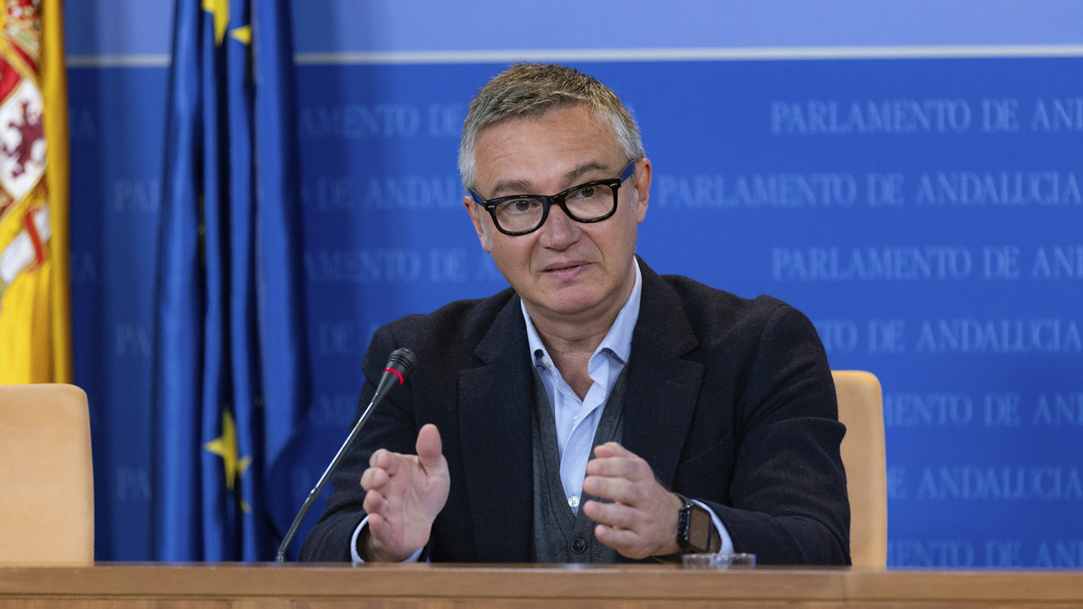 Manuel Gavira, portavoz del Grupo Parlamentario VOX en el Parlamento de Andalucia