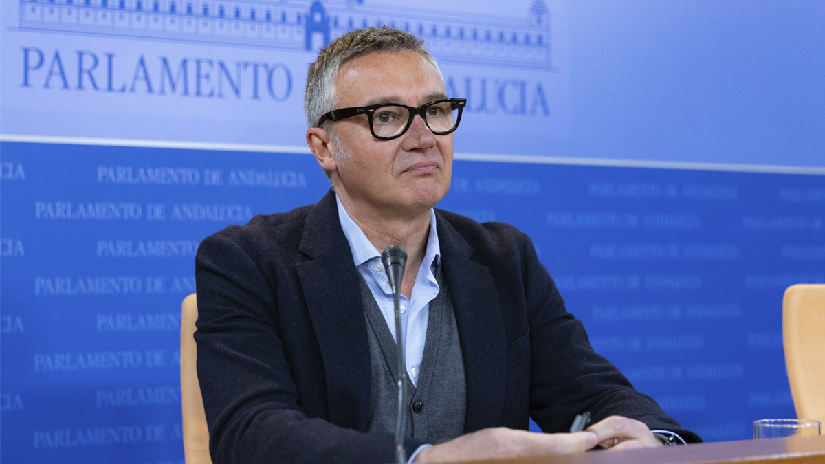 Manuel Gavira, portavoz del Grupo Parlamentario VOX en el Parlamento de Andalucia