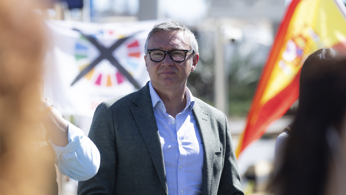 Manuel Gavira, portavoz del Grupo Parlamentario VOX en el Parlamento de Andalucia