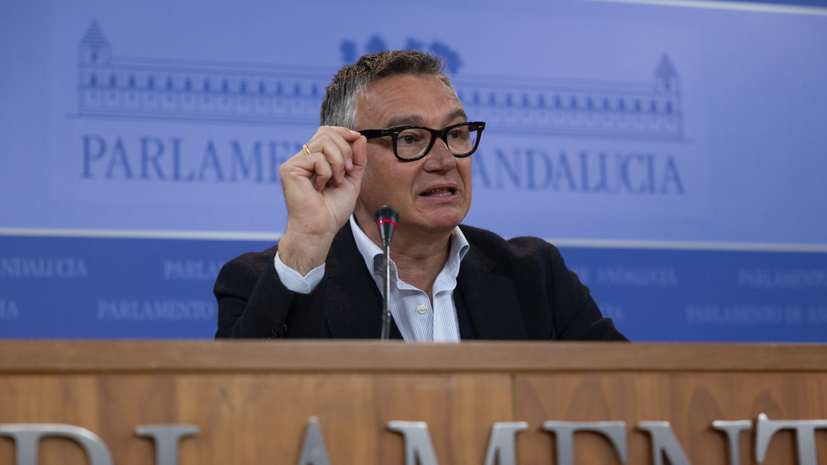 Manuel Gavira, portavoz del Grupo Parlamentario VOX en el Parlamento de Andalucia
