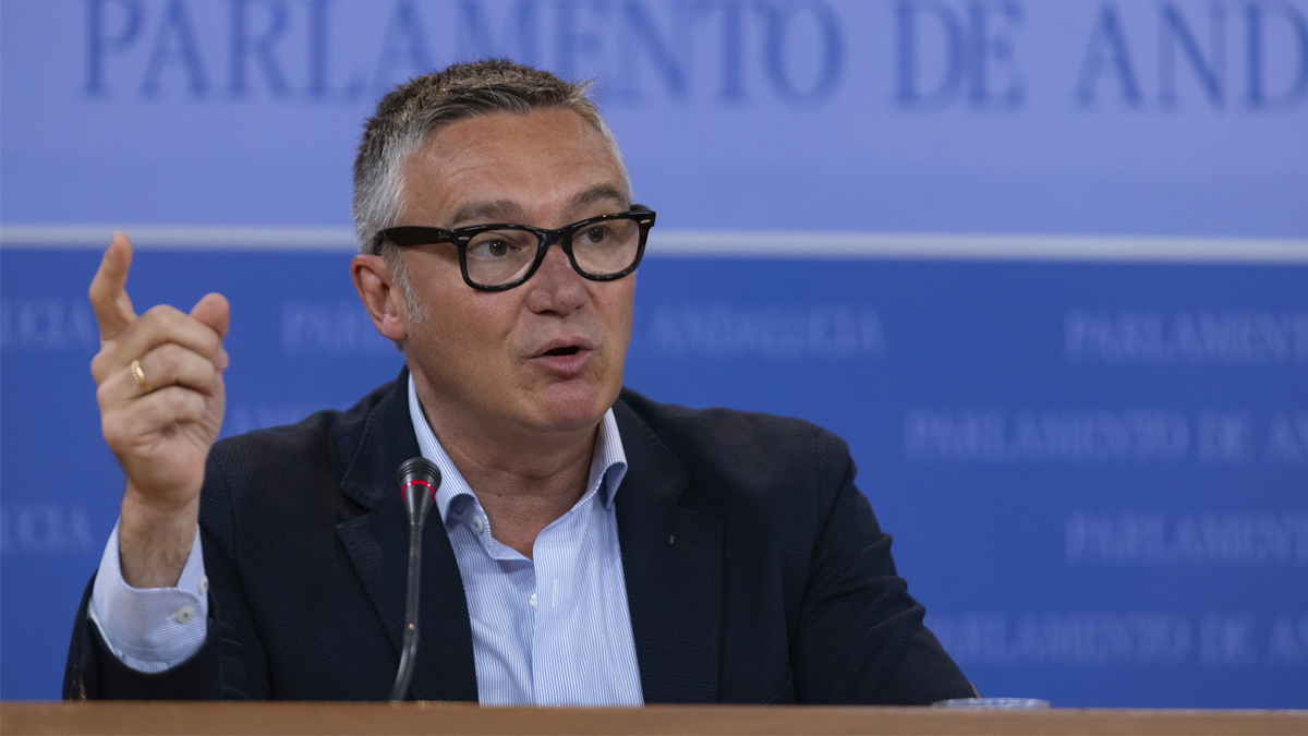 Manuel Gavira, portavoz del Grupo Parlamentario VOX en el Parlamento de Andalucia