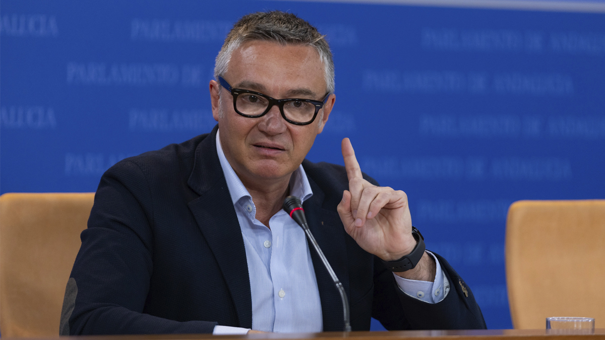 Manuel Gavira, portavoz del Grupo Parlamentario VOX en el Parlamento de Andalucia
