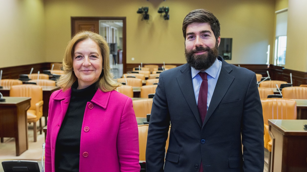 Carina Mejías y Manuel Mariscal