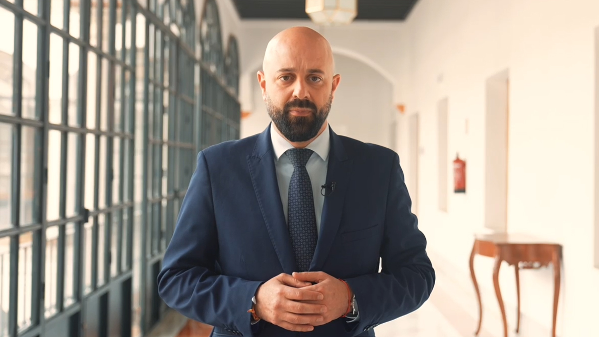 Juan José Bosquet, diputado del Grupo Parlamentario VOX en el Parlamento de Andalucia por Almeria