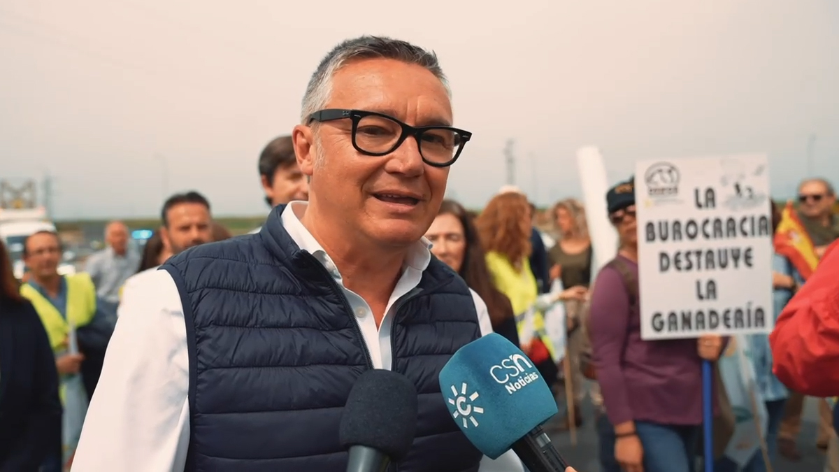 Manuel Gavira, portavoz del Grupo Parlamentario VOX en el Parlamento de Andalucia
