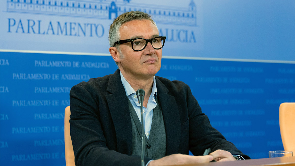 Manuel Gavira, portavoz del Grupo Parlamentario VOX en el Parlamento de Andalucia