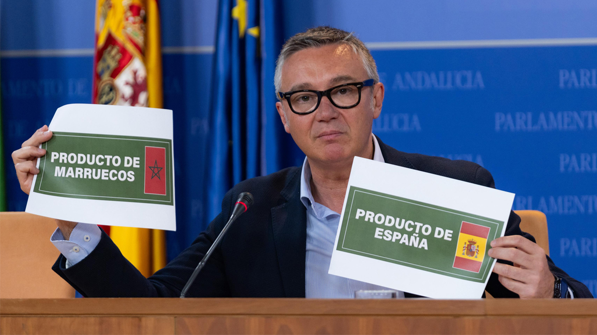 Manuel Gavira, portavoz del Grupo Parlamentario VOX en el Parlamento de Andalucia