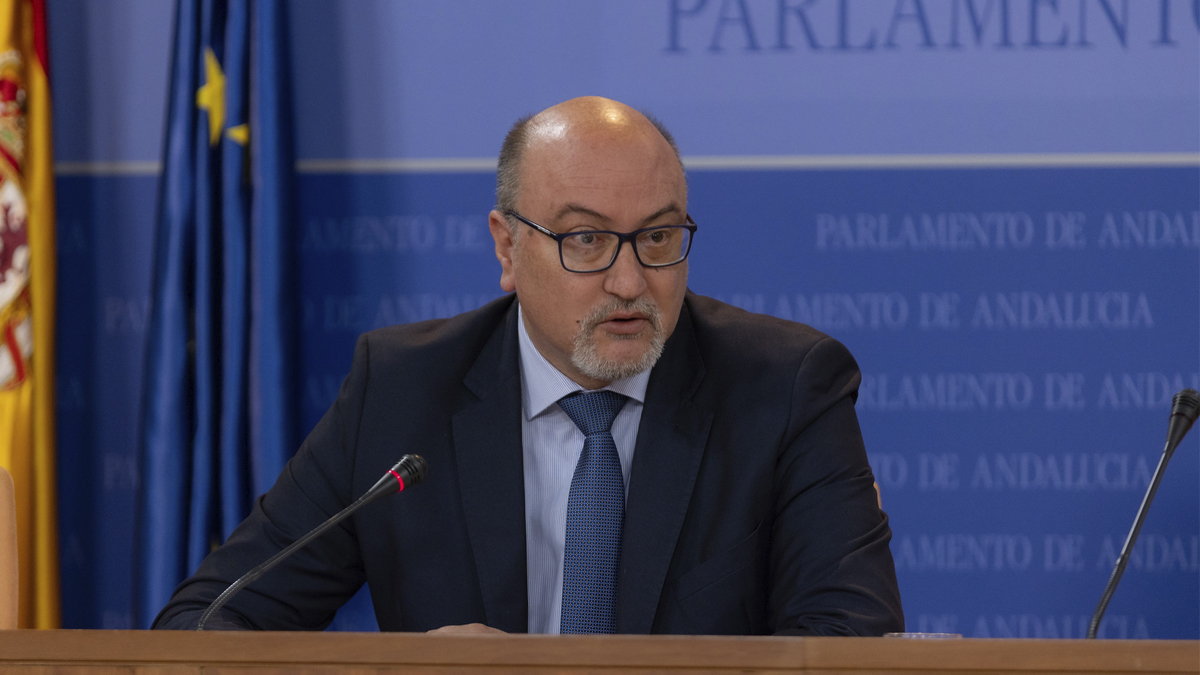 Ricardo Lopez Olea, portavoz adjunto del Grupo Parlamentario VOX en el Parlamento de Andalucia