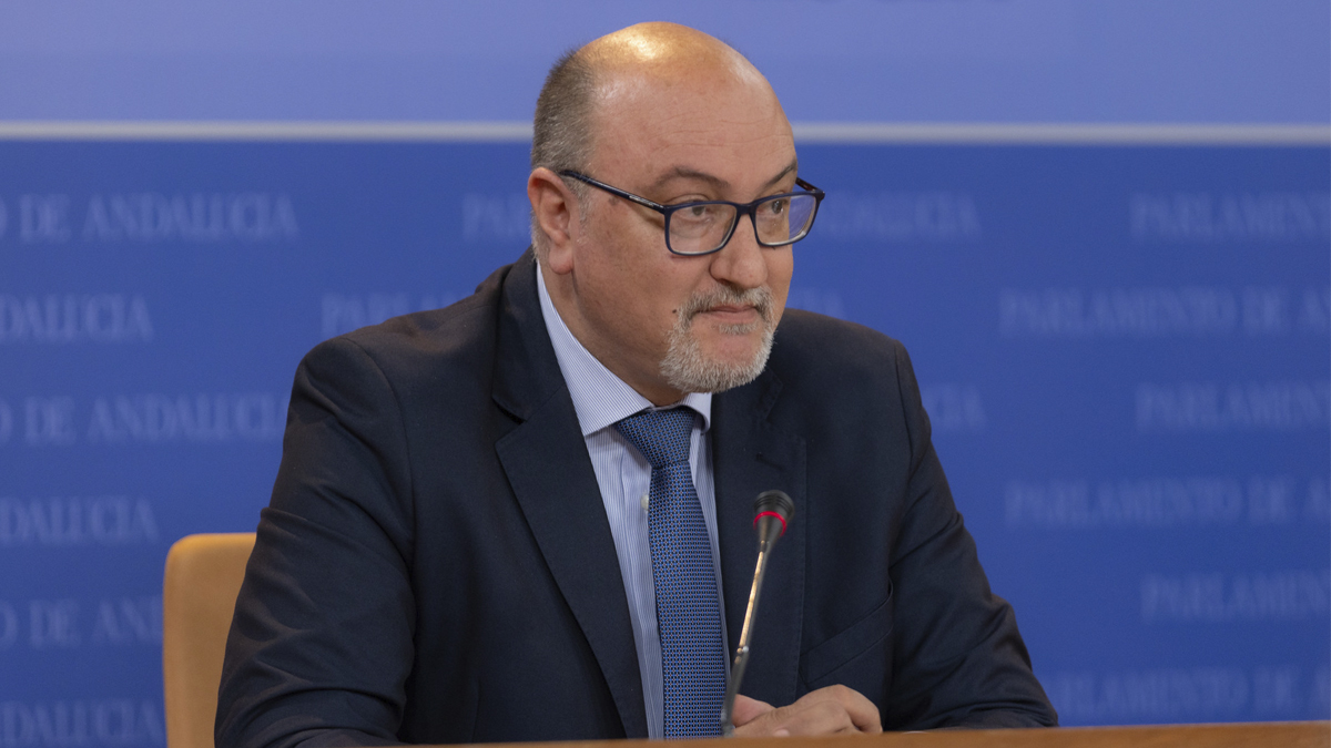 Ricardo Lopez Olea, portavoz adjunto del Grupo Parlamentario VOX en el Parlamento de Andalucia