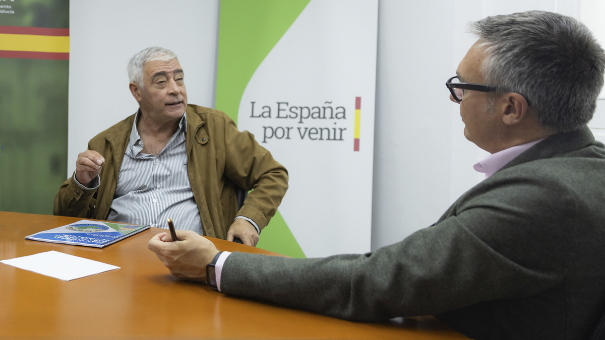 Manuel Gavira, portavoz del Grupo Parlamentario VOX en el Parlamento de Andalucia