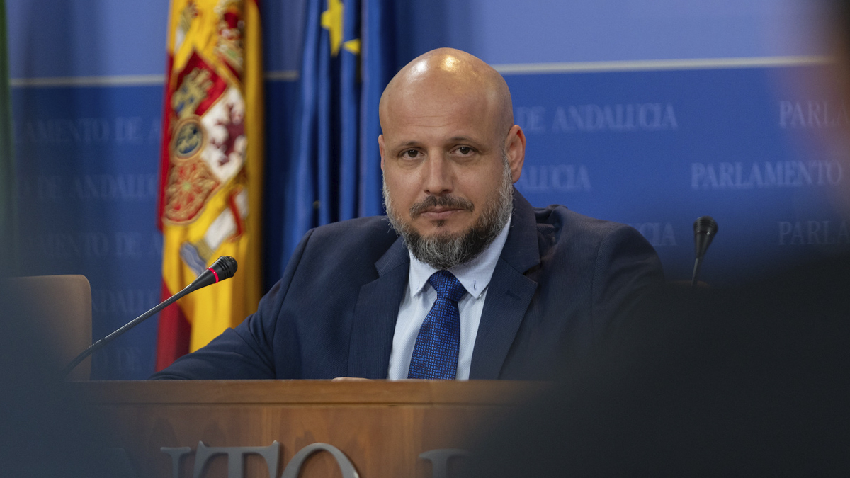 Rodrigo Alonso, portavoz adjunto del Grupo Parlamentario VOX en el Parlamento de Andalucia