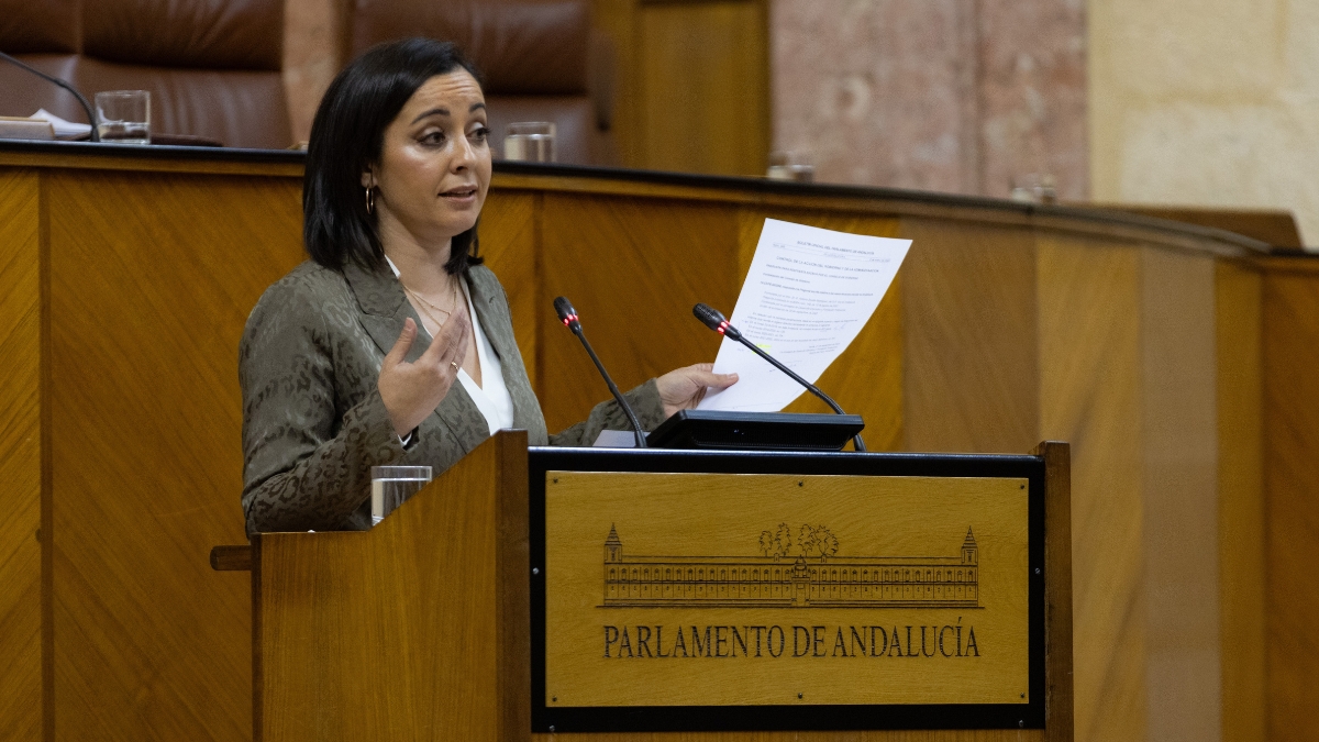 Mercedes Rodríguez Tamayo, diputada del Grupo Parlamentario VOX en el Parlamento de Andalucia por Almeria