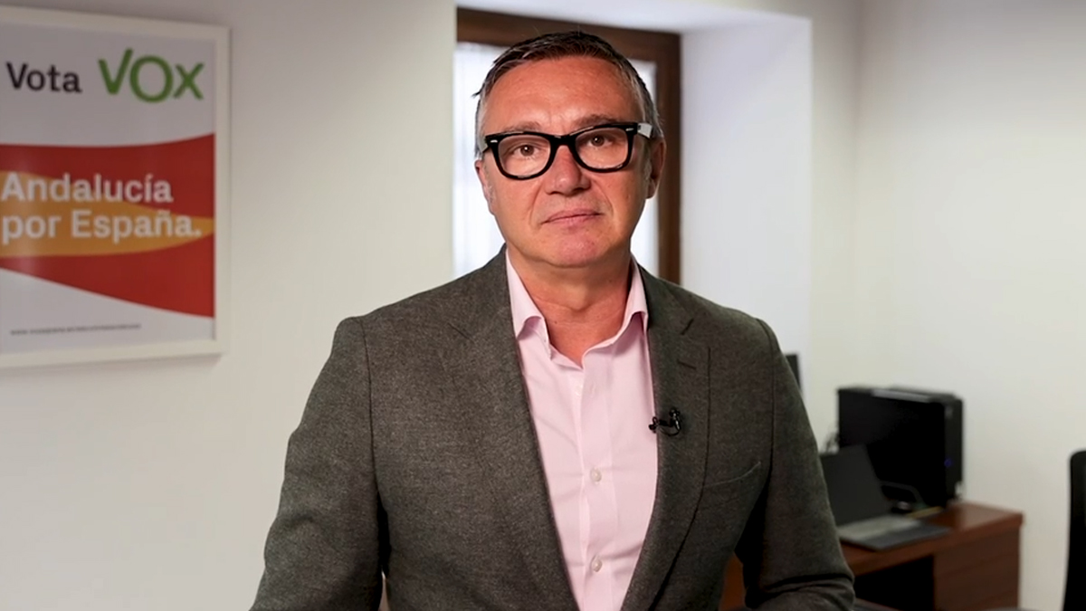 Manuel Gavira, portavoz de VOX en el Parlamento de Andalucia