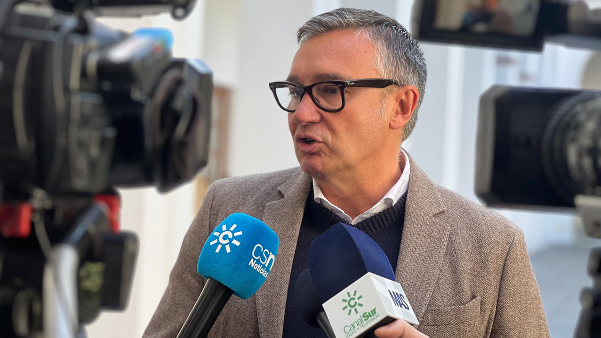 Manuel Gavira, portavoz del Grupo Parlamentario VOX en el Parlamento de Andalucia