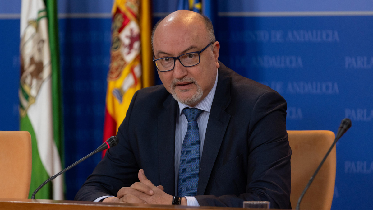 Ricardo Lopez Olea, portavoz adjunto del Grupo Parlamentario VOX en el Parlamento de Andalucia