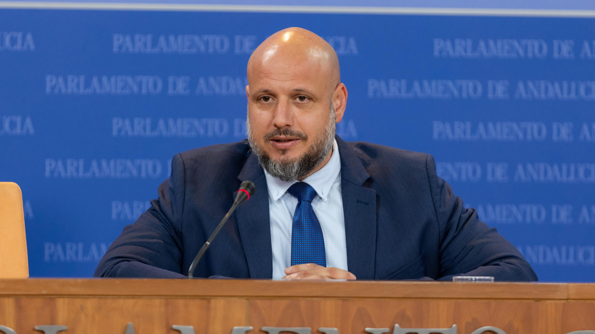 Rodrigo Alonso, portavoz adjunto del Grupo Parlamentario VOX en el Parlamento de Andalucia