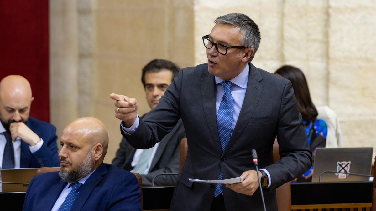Manuel Gavira, portavoz del Grupo Parlamentario VOX en el Parlamento de Andalucía