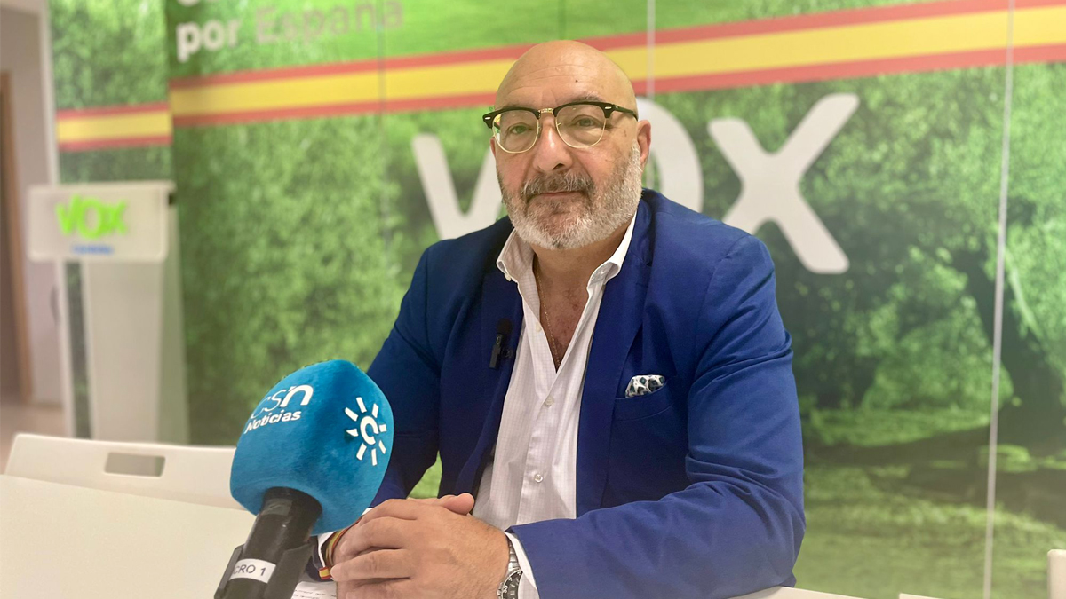 Alejandro Hernández, diputado del Grupo Parlamentario VOX en el Parlamento de Andalucia por Cordoba