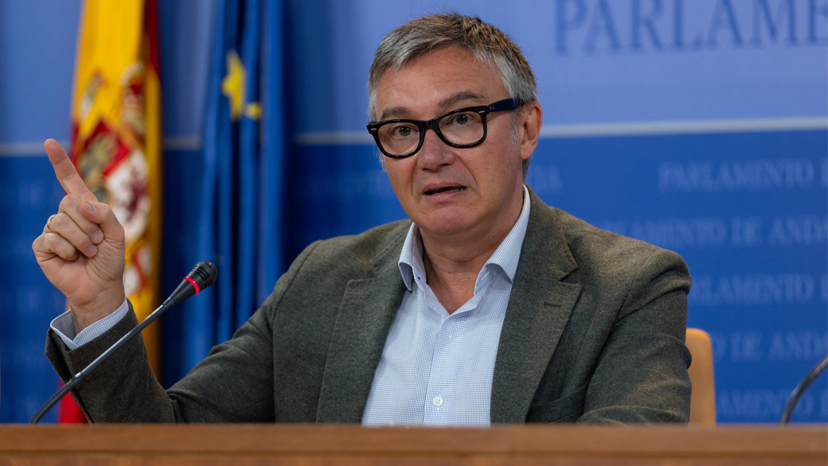 Manuel Gavira, portavoz del Grupo Parlamentario VOX en el Parlamento de Andalucia