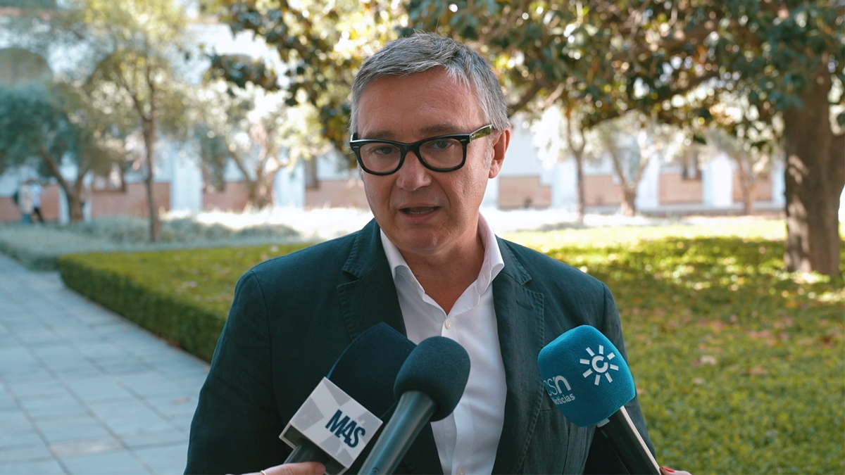 Manuel Gavira, portavoz del Grupo Parlamentario VOX en el Parlamento de Andalucia