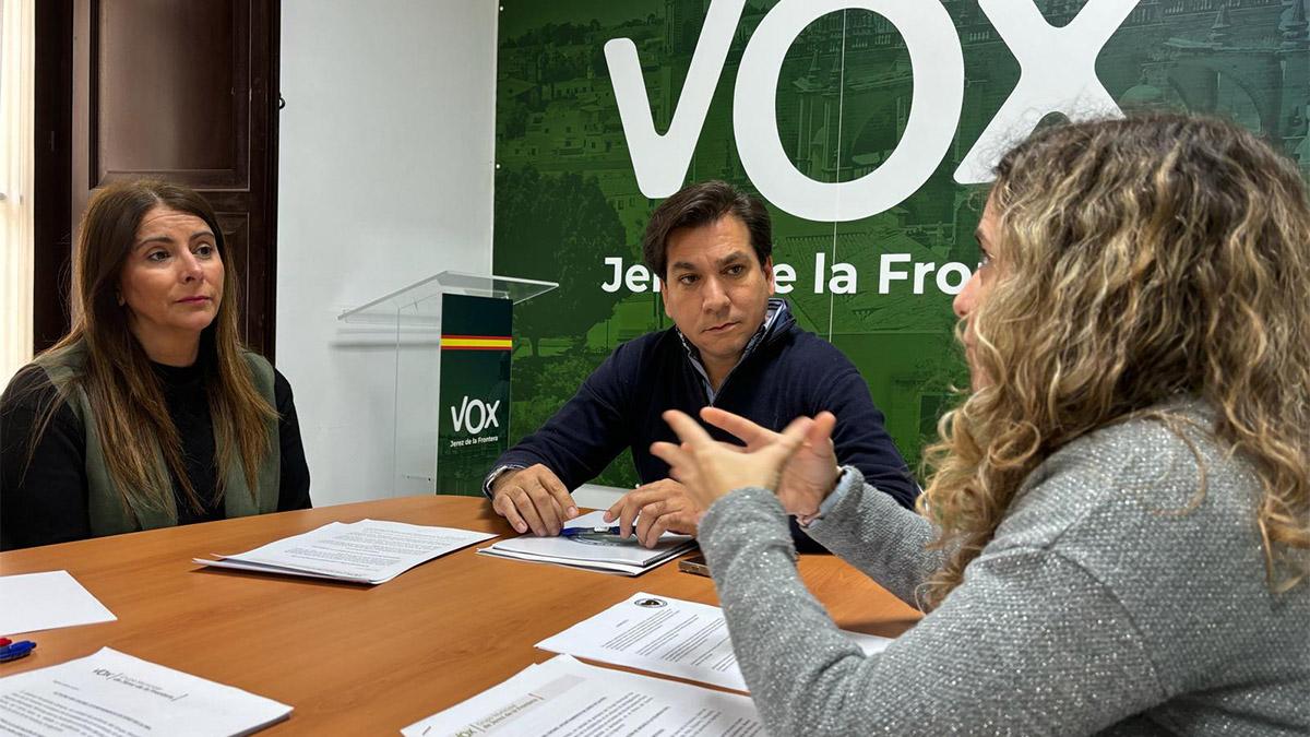 VOX Jerez Nuestro Corazón por Bandera