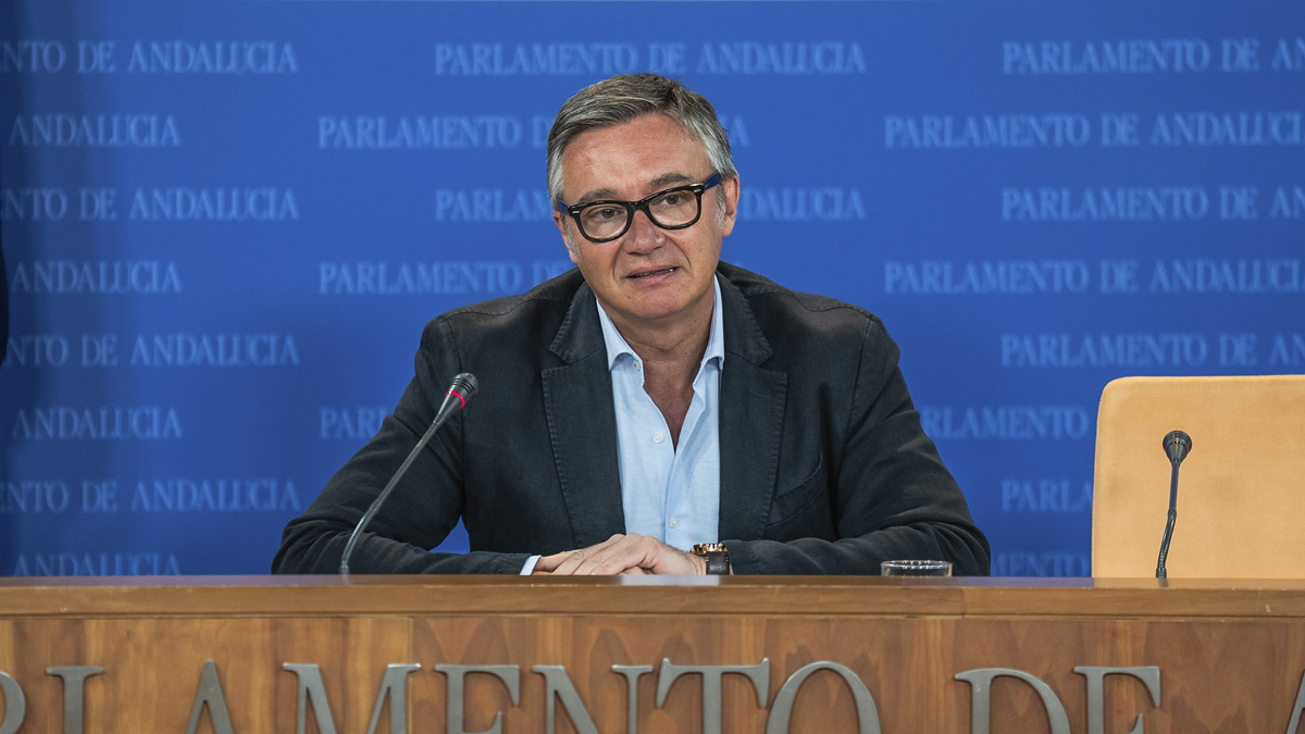 Manuel Gavira, portavoz del Grupo Parlamentario VOX en el Parlamento de Andalucía