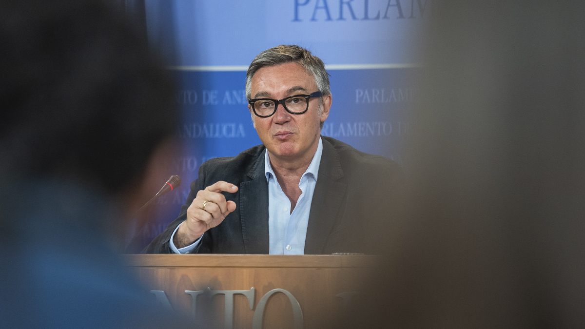 Manuel Gavira, portavoz del Grupo Parlamentario VOX en el Parlamento de Andalucía