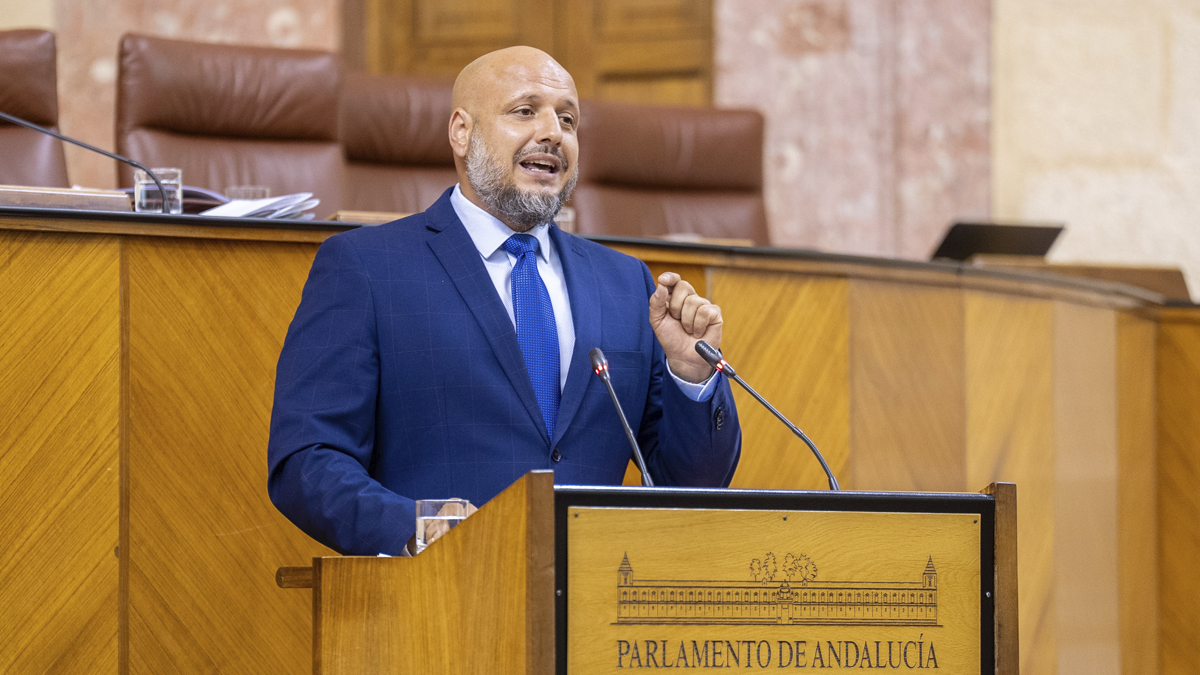 Rodrigo Alonso, portavoz adjunto del Grupo Parlamentario VOX en el Parlamento de Andalucia