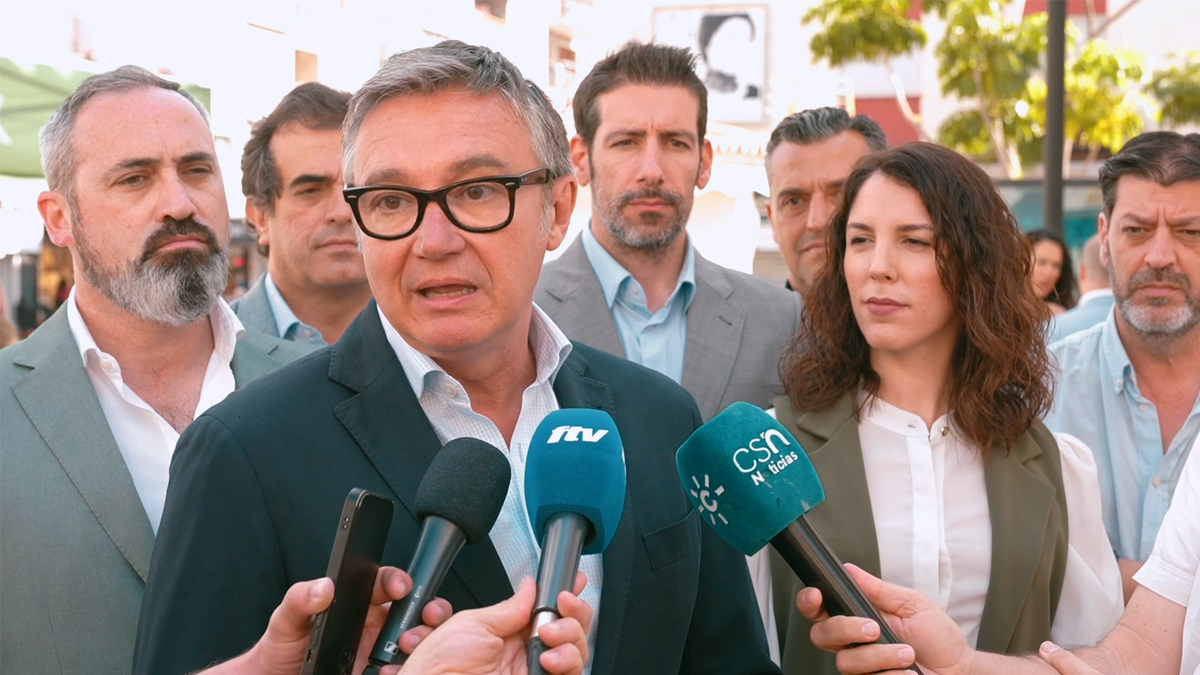 Manuel Gavira, portavoz del Grupo Parlamentario VOX en el Parlamento de Andalucia