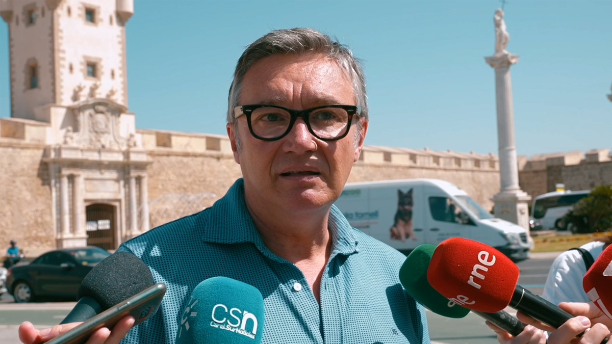 Manuel Gavira, portavoz del Grupo Parlamentario VOX en el Parlamento de Andalucia